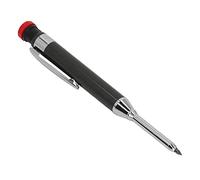 Haofy Solvoso Fabricante de Agujeros Profundos, Lápiz Mecánico de Carpintería ABS Pesado y Material de Metal para Contratistas, Aficionados, Masones con Afirmador Incorporado (BLACK)