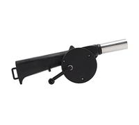 Haofy Soplador de Manivela Soplador de Aire Manual Portátil Ventilador de Barbacoa ABS para Fogatas Chimenea y Parrilla Ligero No Necesita Energía para Acampar Hoguera Uso en el Patio Trasero