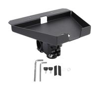 Haofy Soporte de Aleación de Aluminio de la Rejilla del Techo de RV, Soporte de la Barra de Escalera y Techo de la Escalera del Gen 3, para Postes, Techos, SUV, Uso Al Aire Libre con
