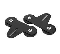 Haofy Soporte de Luz de Trabajo LED, Soporte Magnético Fuerte para Coche, SUV, Instalación Todoterreno, Aleación de Aluminio, Negro