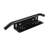 Haofy Soporte de Marco para Matrícula de Aleación de Aluminio Duradero, Barra Parachoques, Soporte de Montaje para Luces LED para Vehículos Todoterreno, 23 Pulgadas, Negro