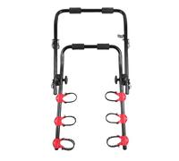 Haofy Soporte para Bicicleta Trasera para Vehículo, Soporte de Suspensión Duradero de Hierro para Bicicleta con Hebillas de Apriete, para para Colgar en la Parte Trasera del Coche Ampliamente