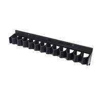 Haofy Soporte para Cultivos de Látigo Negro ABS, Elegante Solución de Almacenamiento para Establos de Caballos, Organiza hasta 11 Artículos