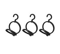 Haofy Soporte para Peluca que Ahorra Espacio, Plegable, Ligero para Viajes en Casa, Paquete de 3 Organizadores de Pelucas Portátiles Negros para Uso Diario, RV Life, Apartamentos Pequeños