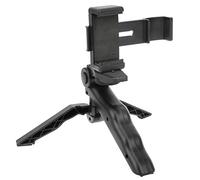 Haofy Soporte para Trípode para Teléfono de Bolsillo, Mini Trípode Compacto y Estable para Filmar Fácilmente, Mochileros, ABS Liviano, 1 Juego