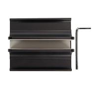 Haofy Soporte Vertical del Ordenador Portátil, Soporte Ajustable del Ordenador Portátil para la Aleación de Aluminio Anodizada Dormitorio (Negro)