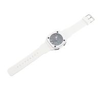 Haofy Sports Digitales Al Aire Libre Mira el Agua Resistente a la Luz de la Luz de Retroceso Alarn TPU Parada para Niños (White)