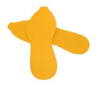 Haofy Suela Antideslizante para Zapatos, Parche de Reparación de Goma con Patrón en V, Cómodo para Zapatos de Baloncesto Talla 41-44 (YELLOW)