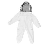 Haofy Suministros para Apicultores, Traje de Apicultura de una Pieza para Niños, Ligero y Protector para una Apicultura Segura (M)