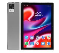 Haofy Tableta de 10, 1 Pulgadas, Altavoces Duales de 100-240V, 2 en 1 Plateada, 8GB, 256GB, Batería de 7000mAh, Llamada 4G, Tableta CPU de 8 Núcleos con Teclado para 12 para Leer