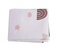 Haofy Tapete para Juegos Tapete para Gatear para Bebés, de Juegos Impermeable Antideslizante con Respaldo de Látex de Partículas para Trona, Picnic, Gateo, 130 X 130 Cm, bebé Pequeño Aprendiendo a
