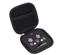 Haofy Tapones para los Oídos para Dormir Reutilizables Reducción de Ruido de 32 DB con Filtro de Sonido Diseño de Paraguas de Dos Capas Tapones para los Oídos de Silicona para Dormir, Trabajar,