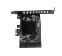 Haofy Tarjeta de Expansión PCIe, Convertidor de 8 Puertos para Velocidad de Transferencia de Datos de 6 Gbps 10 11 Usuarios de Escritorio Soporte de Arranque para Soluciones de Almacenamiento de