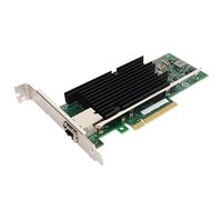 Haofy Tarjeta de Red Ethernet de 10 Gbps, Adaptador de Red PCIe Base T Puerto único Profesional para Chip X540 para Sistema de Red