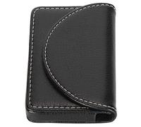 Haofy Tarjetero de Visita Organizador Duradero para 15-20 Tarjetas, Tarjetero de Cuero PU de Moda para Viajes de Negocios, Regalo para Profesionales (033#)