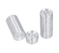 Haofy Tarro de Especias de Acero Inoxidable, Exquisita Botella de Condimento para Almacenamiento de Cocina, 2 uds. para Hierbas y Especias (Color original de acero inoxidable (SP dos))