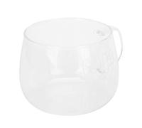 Haofy Taza de café de Vidrio Vidrio de Borosilicato Material Resistente Al Calor Ergonómico Agarre Cómodo Peso Ligero 5.1 Onzas Diseño Portátil Se Adapta a Portavasos Perfecto para Viajes a la