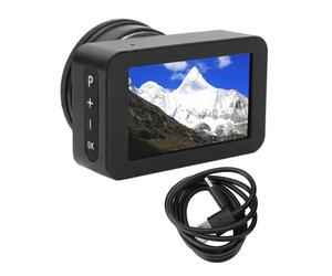 Haofy Telescopio con Pantalla a Color de 3 Pulgadas, Cámara Ocular Electrónica, Observación en Tiempo Real, Distancia de Visión Completamente Negra, 0,5 M-800m