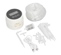 Haofy Temporizador de Riego por Goteo Inteligente con Pantalla Clara para 10 Plantas de Interior, de Riego Automático Eficiente con Ajustes Ajustables, Adecuado para Amantes de las Plantas Domésticas