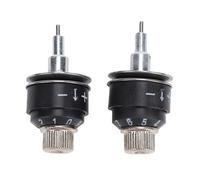 Haofy Tensor de Hilo para Máquina de Coser 0-9, Regulador de Tensión de Hilo Operado con Pie Vintage de Hierro Ajustable, 2 uds.