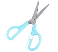 Haofy Tijeras de Cocina Premium, Tijeras Multiusos de Acero Inoxidable con Funda Protectora, Ergonómico para Preparación de Alimentos, Cocina, Camping (BLUE)