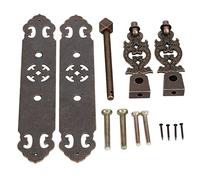 Haofy Tiradores de Gabinete de Latón Antiguo, Latón Macizo de 2,4 Pulgadas, Resistente a la Oxidación para Vestidores, Armarios, Manijas de Cajones Vintage, Herrajes para Muebles de Fácil (Latón