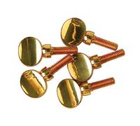 Haofy Tornillo de Apriete del Cuello de Saxofón, Clamp/Holder de Latón para Tenor Alto Soprano, Fácil Instalación, Mejora la Calidad del Sonido para Instrumentos de Viento