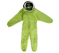 Haofy Traje Protector de Apicultura de una Pieza, Transpirable y Grueso, Accesorio para Traje de Abeja para Apicultores, Longitud XL de 65,4 Pulgadas para Cosecha de Colmenar