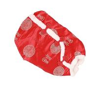 Haofy Traje Tang para, Cheongsam Chino Cálido de Felpa para Perros Pequeños Gatos Busto 18.9 Pulgadas Longitud de Espalda 12.6 Pulgadas Traje Festivo de Celebración del Año Nuevo Lunar Cómodo