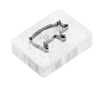 Haofy Troquel de Corte Hueco de Acero de Aleación con Forma de Cerdo para Manualidades de Cuero, Borde de Corte Limpio para Cartón, Caucho y Madera