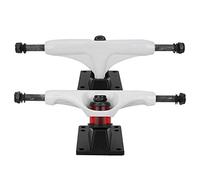 Haofy Trucks 8.0, 2Pcs 5Inch Aluminum Alloy Professional Bridge Skate Board Bracke White