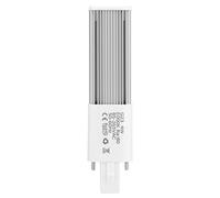 Haofy Tubo LED G23 / GX23, reemplazo de CFL de base de 2 pines, bombillas de lámpara PL de un solo tubo de 4 W, empotrado horizontal, sin balasto, 85-265 V, 3000 K / 6000 K(G23-Blanco frío)