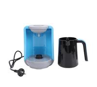 Haofy Turca, Eléctrica de 400W, Tetera con Taza Aislada, Calentamiento Rápido, Portátil para Viajes en Casa y Oficina (BLUE)
