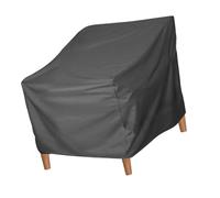 Haofy Una Silla de Jardín que Se Cubre Constantemente contra Una Terraza Cubierta de Hierba - Recubrimiento de Plata (Gris 420d)