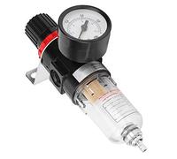 Haofy Unidad de Tratamiento de Fuente de Aire con Separador de Agua y Aceite AFR2000 con Material de Núcleo de Cobre Completo, Manómetro de Precisión, para Aplicaciones Industriales