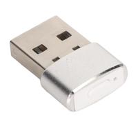 Haofy USB Mouse Jiggler Mini Mouse para Presentación de Reuniones de Juegos, Modo Jiggler Leve y Aleatorio, Ideal para WinXP/7/8/10, OS X Portátil (Silver)