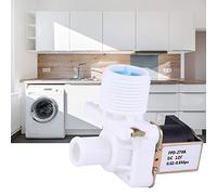 Haofy Válvula Solenoide de Entrada de Agua G3/4 Duradera Estructura Compacta para Lavadora DC12V FCD270A Reemplazo Ideal para Uso Doméstico