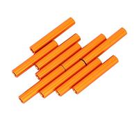 Haofy Varillas Espaciadoras de Aluminio Resistentes a la Oxidación para Helicóptero Multirotor 10 Piezas M3x30