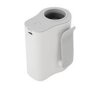 Haofy Ventilador de Cintura Compacto Recargable por USB con Batería de Larga Duración, Potente Ventilador de Refrigeración Portátil para Crucero en Bicicleta, de 4000 MAh 3,7 V para Viajes de (WHITE)