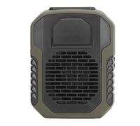 Haofy Ventilador Portátil con Clip para el Cuerpo, Mini Ventilador de Cintura Colgante con Carga USB para Deportes (Verde)