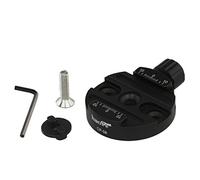 Haoge Combo Boss Adaptador de Repuesto para trípode de rótula de Bola Manfrotto con Enganche de liberación rápida CP-58 (58 mm) Compatible con Arca-Swiss