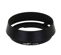 Haoge LH-FJ35 - Parasol redondo de metal tipo bayoneta para Fujifilm Fuji Fujinon XF 35 mm f/2 R WR XF35mmF2, XF 23 mm f2 R WR XF23 mmF2 y XC 35 mm F2 XC35mmF2 lente reemplaza LH-XF35-2