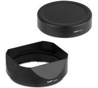 Haoge LH-RX1B Parasol cuadrado de metal de bayoneta para Sony Cyber Shot DSC RX1 RX1R RX1RII y FE 35 mm F2.8 55 mm /F1,8 lente