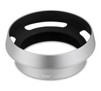 Haoge LH-XHALF - Parasol de metal cuadrado para Fujifilm X Half Fuji XHALF Photo Camera Accessories Silver