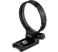 Haoge LMR-SM140S - Anillo de montaje de trípode para lente Sigma 100-400 mm F5-6.3 DG DN OS, montura Sony E, montura Fuji X, montura L y collar de lente artística F1.4 de 105 mm, base de soporte de
