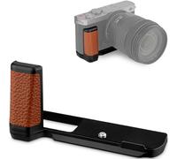 Haoge Mango de mano para cámara Panasonic LUMIX S9 S9K, soporte de agarre en forma de L, color marrón HG-S9-C