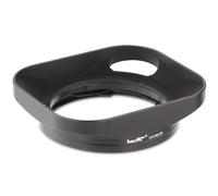 Haoge Parasol cuadrado de metal para Voigtlander de 35 mm F2 35 mm F1.5 28 mm F2 Tipo I y II ULTRON Asférico Vintage Line VM Mount Lens LH-VM13P Diseño de bayoneta reemplaza LH-12 LH-4N