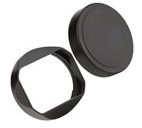 Haoge Parasol de metal cuadrado bayoneta para SIGMA 65 mm F2 DG DN lente contemporánea sin espejo 65 mm/f2 para Sony A7R4 E-Mount y Leica SL TL2 L Mount Camera