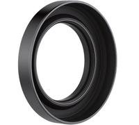 Haoge Parasol redondo de metal para Fujifilm XF 23 mm f2.8 Fujinon XF 27 mm f2.8 R WR lente en cuerpo de cámara XE5 XM5, rosca de 39 mm, ultrafino LH-XE539-B negro