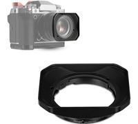 Haoge Squaret - Parasol de metal para lentes Fujifilm XF de 35 mm F2 R WR, XF 23 mm F2 R WR, XC 35 mm F2, lente XC35 mm, parasol de bayoneta, sustituye a Fuji LH-XF35-2